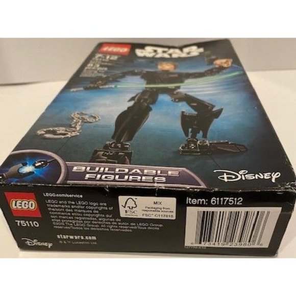 Star Wars Disney LEGO Luke Skywalker 75110 NEW in Sealed Box, Rare Retired - Picture 3 of 3